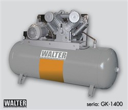 WALTER KOMPRESOR GK 1400-7,5/500 P Stūmoklinis Kompresorius 500l, 1400l/min GK 1400-7.5/500