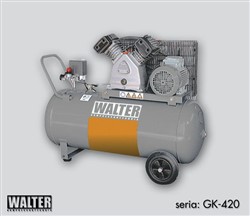 WALTER KOMPRESOR Stūmoklinis Kompresorius 100l, 420l/min GK 420-2.2/100