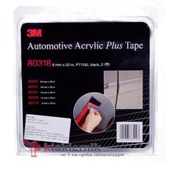 Double-sided adhesive tape acrylic 6mm/20m