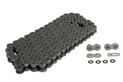 Chain 520 X1R2 strengthened, number of links 114 black, connection type pin; rivet point