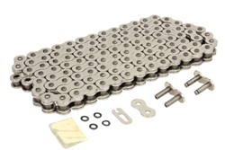 Chain 520 X1R3 strengthened, number of links 114 nickel, connection type pin; rivet point