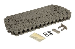Chain 525 X1R3 strengthened, number of links 118 black, connection type rivet point