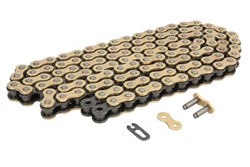 Chain 520 MX strengthened, number of links 118 golden, connection type pin