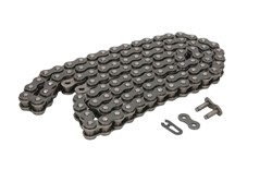 Łańcuch 520 NZ wzmocniony, liczba ogniw 108 stalowy, sposób łączenia spinka