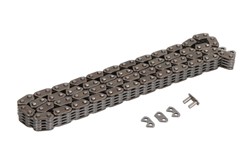 Timing chain SCA0412ASV number of links 98, open, plate fits HONDA 250 (Night Hawk), 250 (Two-Fifty), 250F (Hornet), 250 (Spacy), 250C (Rebel), 250 (Helix); YAMAHA 1000 (TR.1), 1000 (Virago)