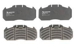 Brake Pad Set, disc brake MER MDP5056SK