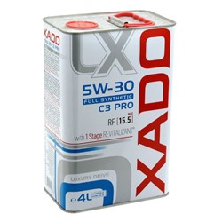 Variklių alyva XADO (4L) 5W30 sintetinis XA 5W30 C3 LXDRIVE PRO 4L
