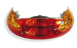 Rear lamp (Integrated with indicators; with indicator) fits PEUGEOT 50, 50II (Sportline)