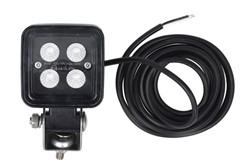 Work light (LED, 2000lm, number of diodes: 4, width: 76mm, cable length: 0,25m)