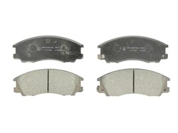 Brake Pad Set, disc brake C10512