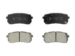 Brake Pad Set, disc brake C20310
