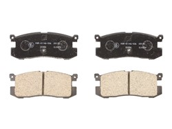 Brake Pad Set, disc brake C23006