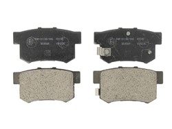 Brake Pad Set, disc brake C24005