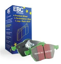 Paaugstinātas veiktspējas bremžu kluči ar ielas homologāciju EBC BRAKES DP21809
