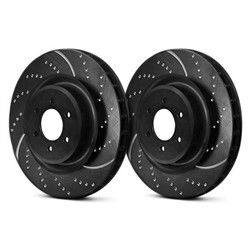 Brake disc Turbo Groove (2 pcs) front L/R fits CHRYSLER 300C; DODGE CHALLENGER, CHARGER; LANCIA THEMA_1