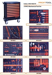 Įrankių vežimėlis su įrankiais PROFITOOL 0X0108379