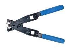 Pliers special for joint rubber boot bands clamping