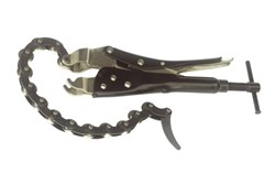 Pliers cutting for exhaust pipes