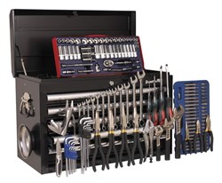Įrankių dėžė su įrankiais 139vnt. su 5 stalčiais SEALEY SEA AP33059BCOMBO