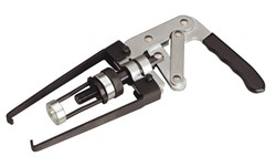 Press for unlocking valve springs