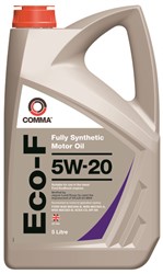 Variklių alyva COMMA Eco-F (5L) SAE 5W20 sintetinis ECO-F 5W20 5L