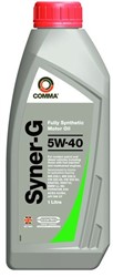 Engine oils COMMA SYNER-G 5W40 1L