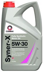 Variklių alyva COMMA Syner-X (5L) SAE 5W30 sintetinis SYNER-X 5W30 5L
