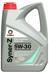 Motorový olej COMMA SYNER-Z 5W30 4L