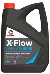 Variklių alyva COMMA X-FLOW (4L) SAE 5W30 X-FLOW F PL.5W30 SYN. 4L