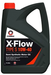 Моторна олива COMMA X-FLOW S 10W40 SEMI. 4L