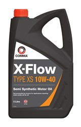 Engine oils COMMA X-FLOW XS 10W40 SEMI. 5L