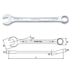 Wrenches combination straight_1