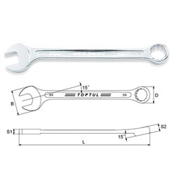 Wrenches combination straight_1
