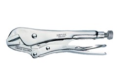Pliers adjustable, clamping, with adjusting screw, with flat jaw, with quick release lever_0