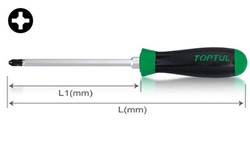 Screwdriver with HEX shank Phillips, PH1 star screwdriver_2