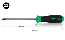 Screwdriver TORX TAMPER, T15H flat-blade screwdriver_1