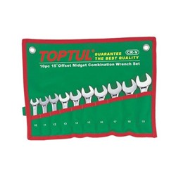 Set of combination wrenches homogenous 10 pcs_2