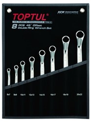 Set dvostranih okastih ključeva TOPTUL GPAH0804