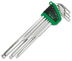 HEX key wrenches set TOPTUL GSN-09EB
