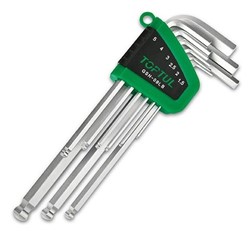 HEX key wrenches set TOPTUL GSN-09LB