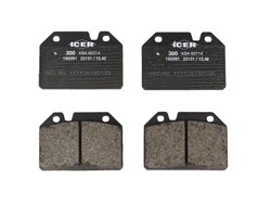 Brake pads set ICE180091