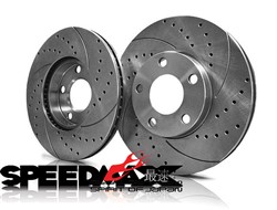 Brake disc SPEEDMAX (2 pcs) front L/R fits AUDI A4 B5, A4 B6, A4 B7, A6 C5, ALLROAD C5; SEAT EXEO, EXEO ST
