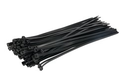 Black cable ties NORMA CT 370X7,6 BLACK