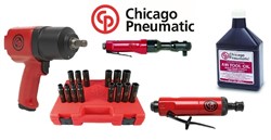 CHICAGO PNEUMATIC Pneumatinių įrankių komplektas 0XCPSET01