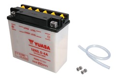 Maintenance motorcycle battery YUASA 12N5.5-4A YUASA