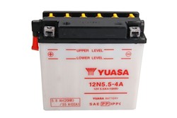 Akumulators YUASA 12N5.5-4A YUASA 12V 5,8Ah 60A (135x60x130)_2
