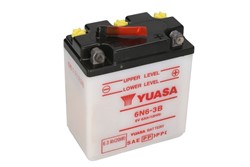 Akumulators YUASA 6N6-3B YUASA 6V 6,3Ah (99x57x111)_1