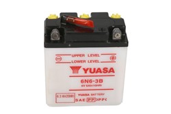 Akumulators YUASA 6N6-3B YUASA 6V 6,3Ah (99x57x111)_2