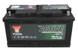 Akumulators YUASA Active Leisure & Marine AGM L36-AGM 12V 95Ah 850A (353x175x190)_2