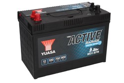 Akumulators YUASA DUAL EFB M31-EFB 12V 100Ah 800A (330x173x240)_1